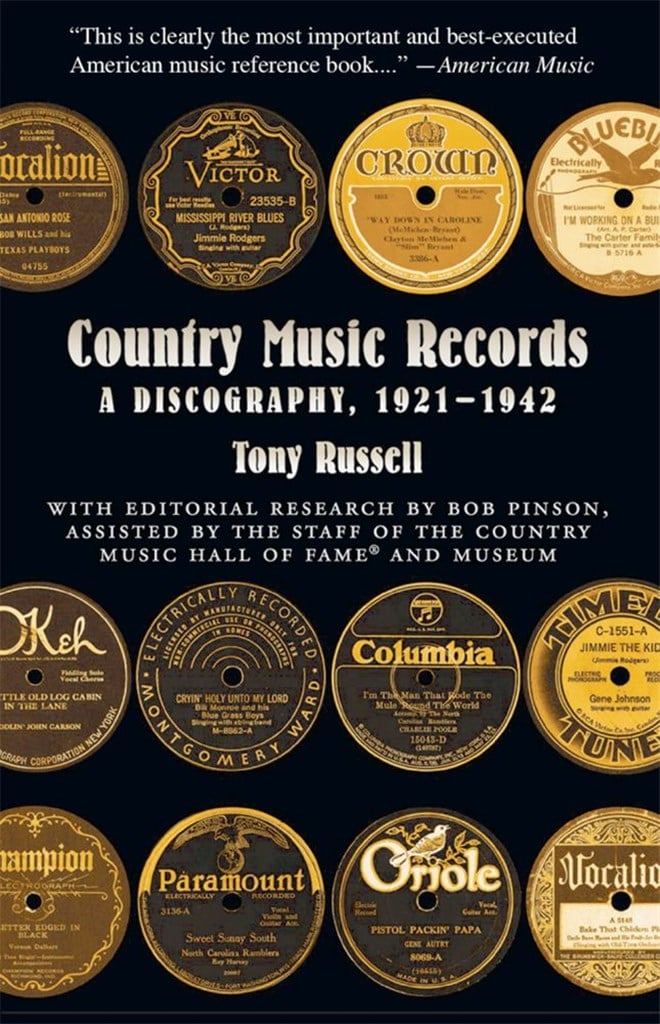 Country Music Records A Discography, 1921-1942